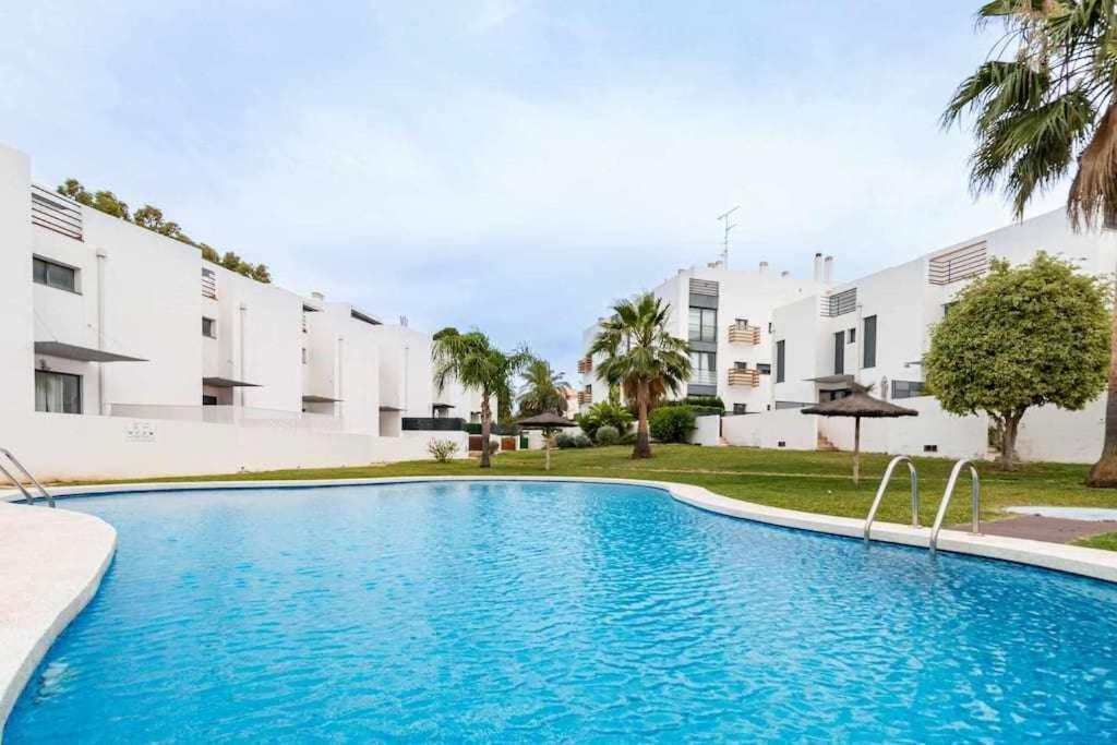 Apartamento Moderno Tranquilo Con Piscina Y Jardin Denia Exterior foto